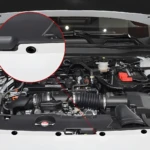 Protector anti golpes para puertas de carro, paquete x 10, detalle en motor.