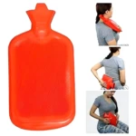 Bolsa térmica naranja para alivio de dolor de espalda, cuello y abdomen.