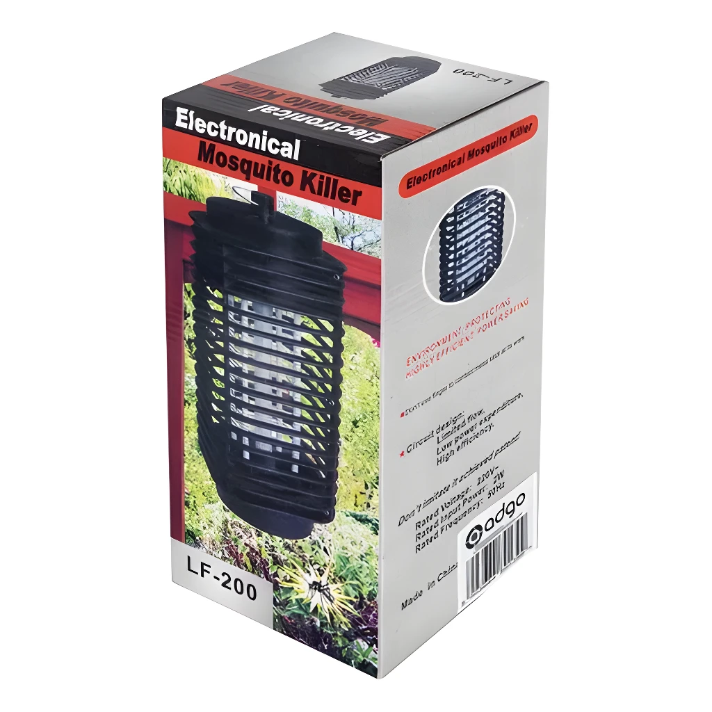 Lámpara LED repelente de mosquitos LF-200 para exteriores, diseño ecológico y de alta eficiencia.