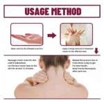 Perfectx Dolores Musculares: Aplica crema en cuello y manos, masajea suavemente.