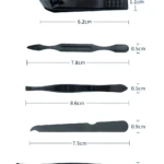 Set de manicure 7 piezas: cortaúñas, pinzas, tijeras y más.