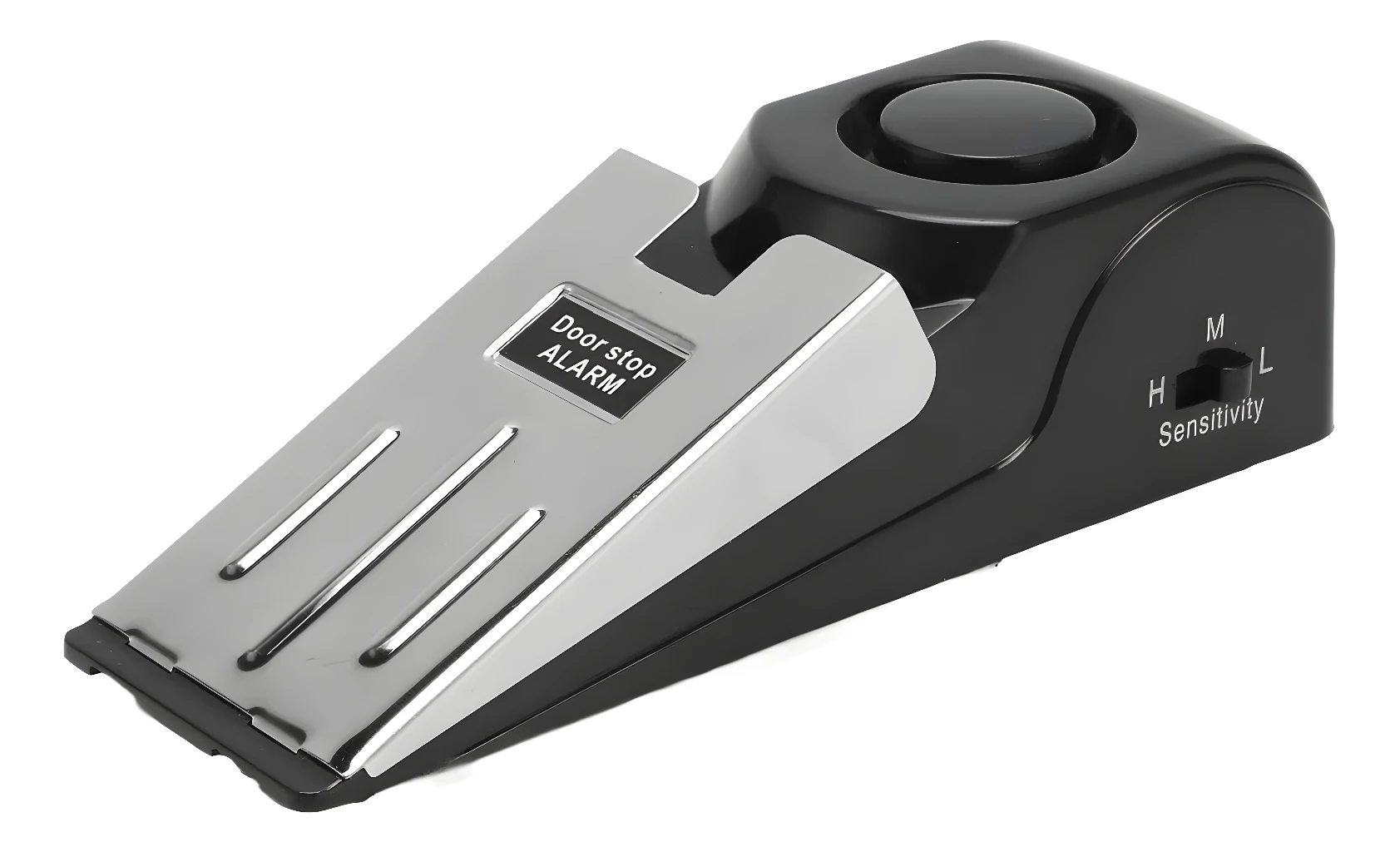 Tope de puerta con alarma de seguridad, detector de movimiento de alta sensibilidad.