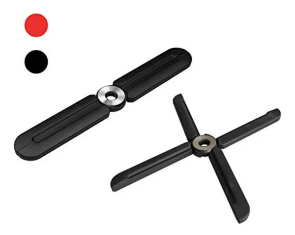 Salva manteles plegables negros para ollas calientes, diseño de ventilador cruzado.
