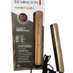 Plancha Remington S-8599 Keratin Therapy con aceite de argán y tecnología avanzada.