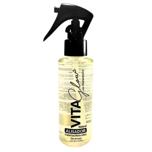 Vitaglow Alisador Tradicional con Ácido Hialurónico para cabellos naturales, spray 125 ml.