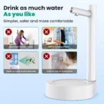 Dispensador de agua eléctrico de mesa: sin esfuerzo, seguro y cómodo para tu hogar.