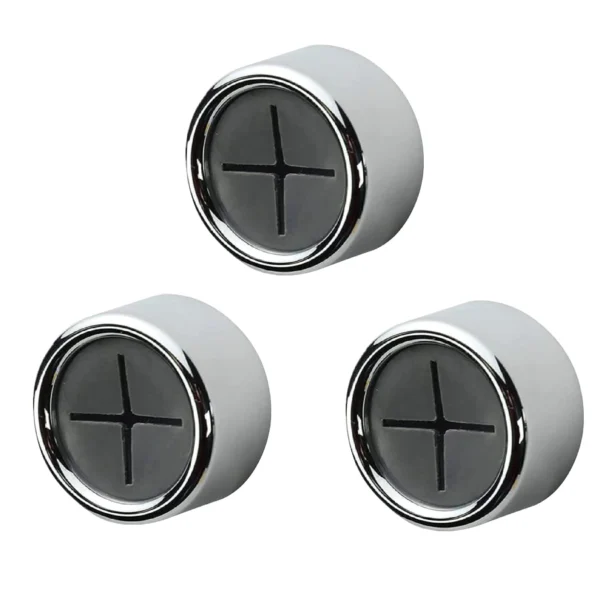 Ganchos adhesivos plateados para toallas de baño y cocina, paquete de 3 unidades.