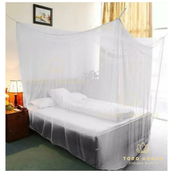 Set x2 Toldillo - Cuatro Puntas Cama Doble - Imagen 2