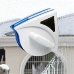 Limpia vidrios magnético doble cara para ventanas, limpia espuma y agua.