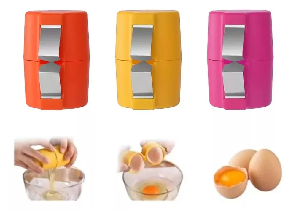 Set x2 Abre Huevos: separa yusa claras y yemas fácilmente.