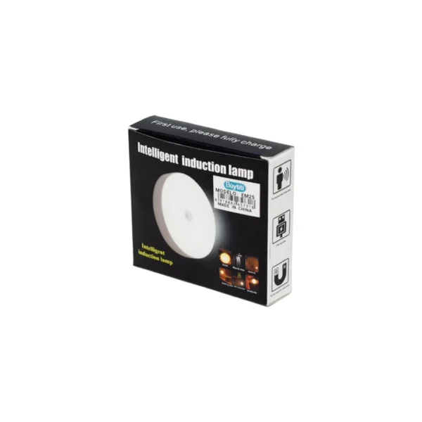 Set x2 Lámpara Inteligente con Sensor de Movimiento Boytiti, luz LED recargable para interiores.