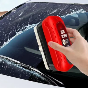 Limpiador de parabrisas para auto y moto que elimina empañamiento y suciedad.
