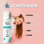 Acondicionador Esencia Mágica Kids 375ml: cabello restaurado, suave y brillante con queratina.