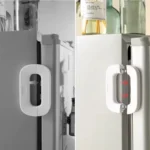 Bloqueo de seguridad para puerta de nevera X2, ideal para proteger contenido.