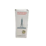 Limpia vidrios multifuncional con mango y cepillo para limpieza de ventanas y espejos.