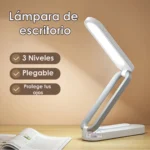 Lámpara de escritorio plegable portátil con 3 niveles de brillo para proteger tus ojos.
