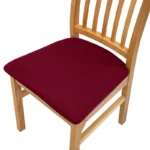 Forro protector para asiento de silla color vino cRead more