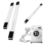 Base ajustable para lavadora y nevera. Soporte móvil.