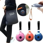 Bolso retractil para compras plegable y portátil, ideal para el uso diario.