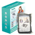 Manta eléctrica de cobija térmica Pretty Gril con 8 zonas de calor y 3 niveles de temperatura.