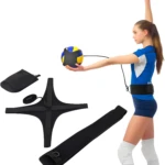Entrenador de patada de fútbol para voleibol: kit de entrenamiento de voleibol con cinturón y correa.