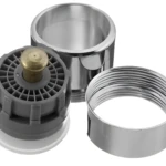 Grifo aireador de agua cromado, repuesto para grifería.