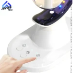 Lámpara mata mosquitos 3 en 1, con diseño moderno y controles táctiles para fácil uso.