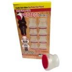 Protector de patas de silla de silicona, paquete de 8 unidades, ideal para muebles.