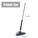 Trapero triángulo autoescurrido con mango extensible y medida de 130cm.