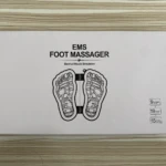 Tapete masajeador de pies EMS con 9 modos, 19 niveles de intensidad y auto-apagado de 15 minutos.