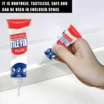 Sellador Tile Fix, 20ml, para reparar y embellecer juntas de baldosas, seguro y fácil de usar.