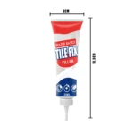 Tubo de sellador impermeable FK23D-153 de 20ml para reparación de baldosas, 10.5cm