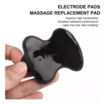 Parches de electrodos para masaje, 5 pares, alta conductividad, adhesión excelente, gel sin látex.