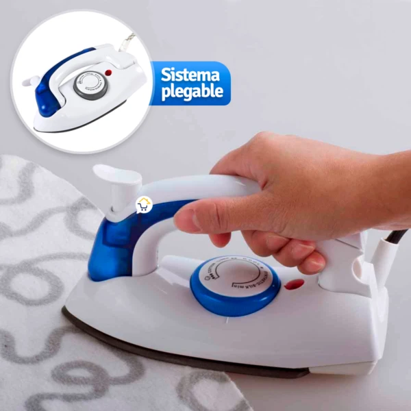 Plancha A Vapor Plegable Viajera Sr258B
