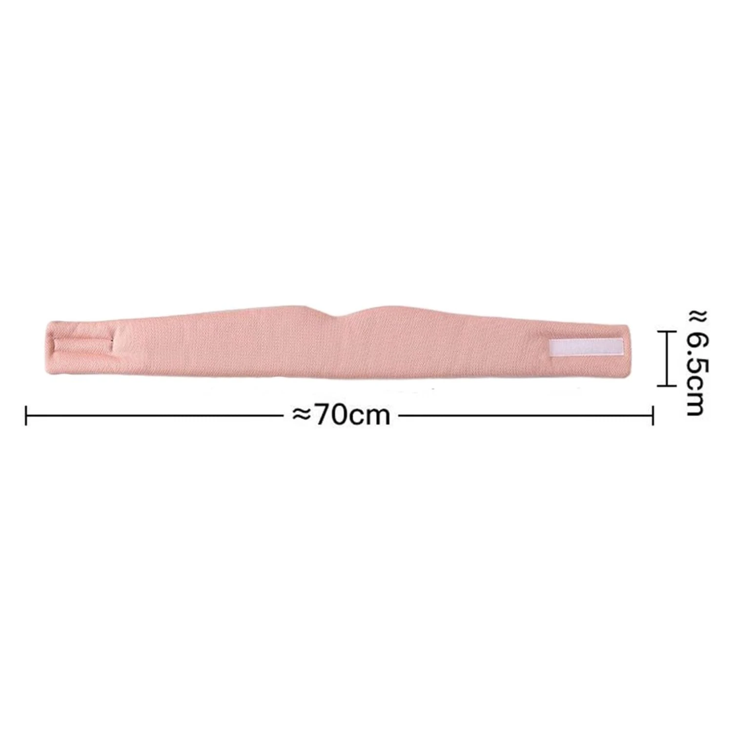 Sujetador adhesivo levanta busto rosa de 70 cm de largo y 6.5 cm de ancho.