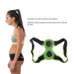 Corrector de postura para espalda de mujer, soporte ideal para niños y adultos.