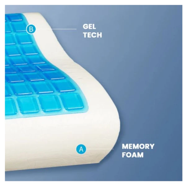 Almohada Memory Foam con Gel - Imagen 5