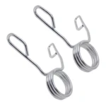 Seguros para barra olímpica profesional, pinzas de sujeción metálicas para pesas.