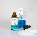 Serum Acido Hialuronico Serux 30Ml, con aplicador y discos desmaquillantes.