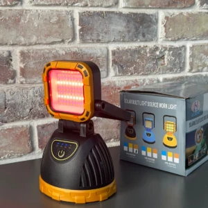 Linterna para Camping Carga Solar y Usb