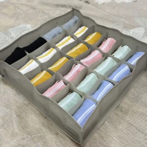 Organizador de cajones para ropa interior, calcetines y accesorios de armario.