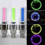 Combox4 luces LED de neón para llanta de bicicleta en colores rosa, verde y azul.
