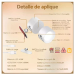 Lampara Led Magnética Control - Imagen 2