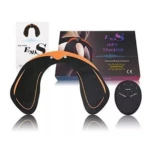 Entrenador de glúteos EMS gimnasia pasiva 1060 con control remoto y almohadilla.