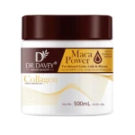 Tratamiento capilar Maca Power Dr. Davey con colágeno para cabello seco y dañado, 500 ml.