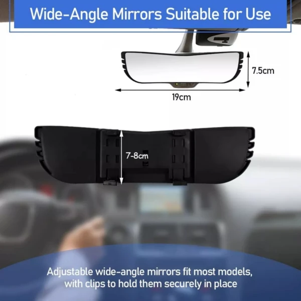 Espejo Retrovisor Puntos Ciegos Gran Ang - Imagen 5
