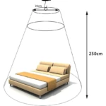 Toldillo Mosquitero Aro  Colgante Doble - Imagen 2