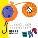 Tendedero Cuerda para Secar Ropa Camping - Imagen 6