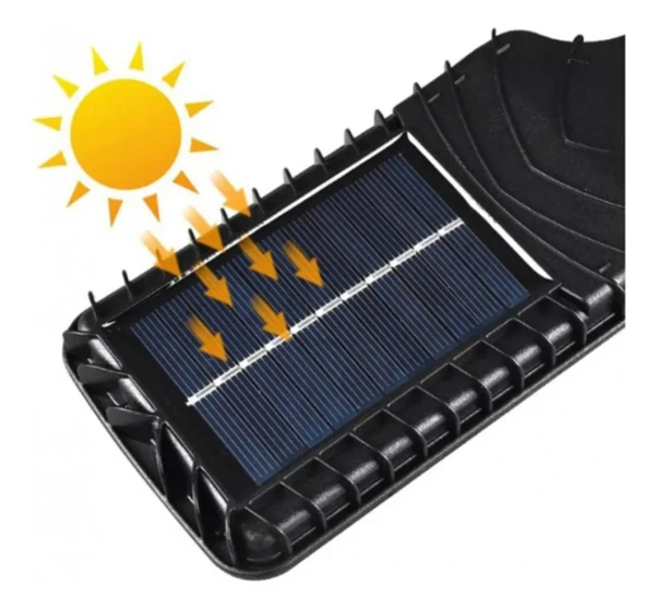 Lampara Panel Solar Exterior Led Sensor - Imagen 4