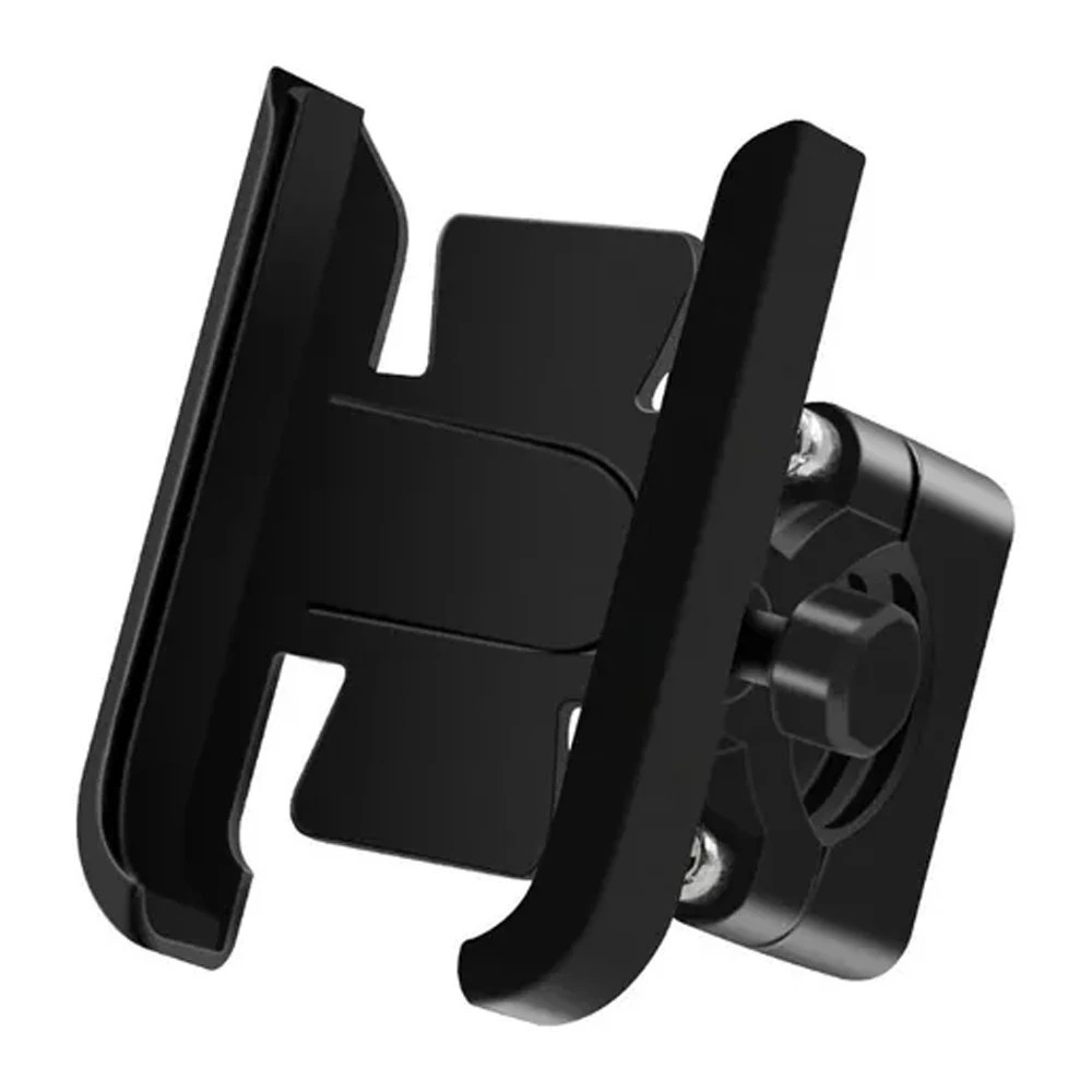 Soporte para celular de moto y bicicleta, negro, adaptable a espejo, modelo C2.